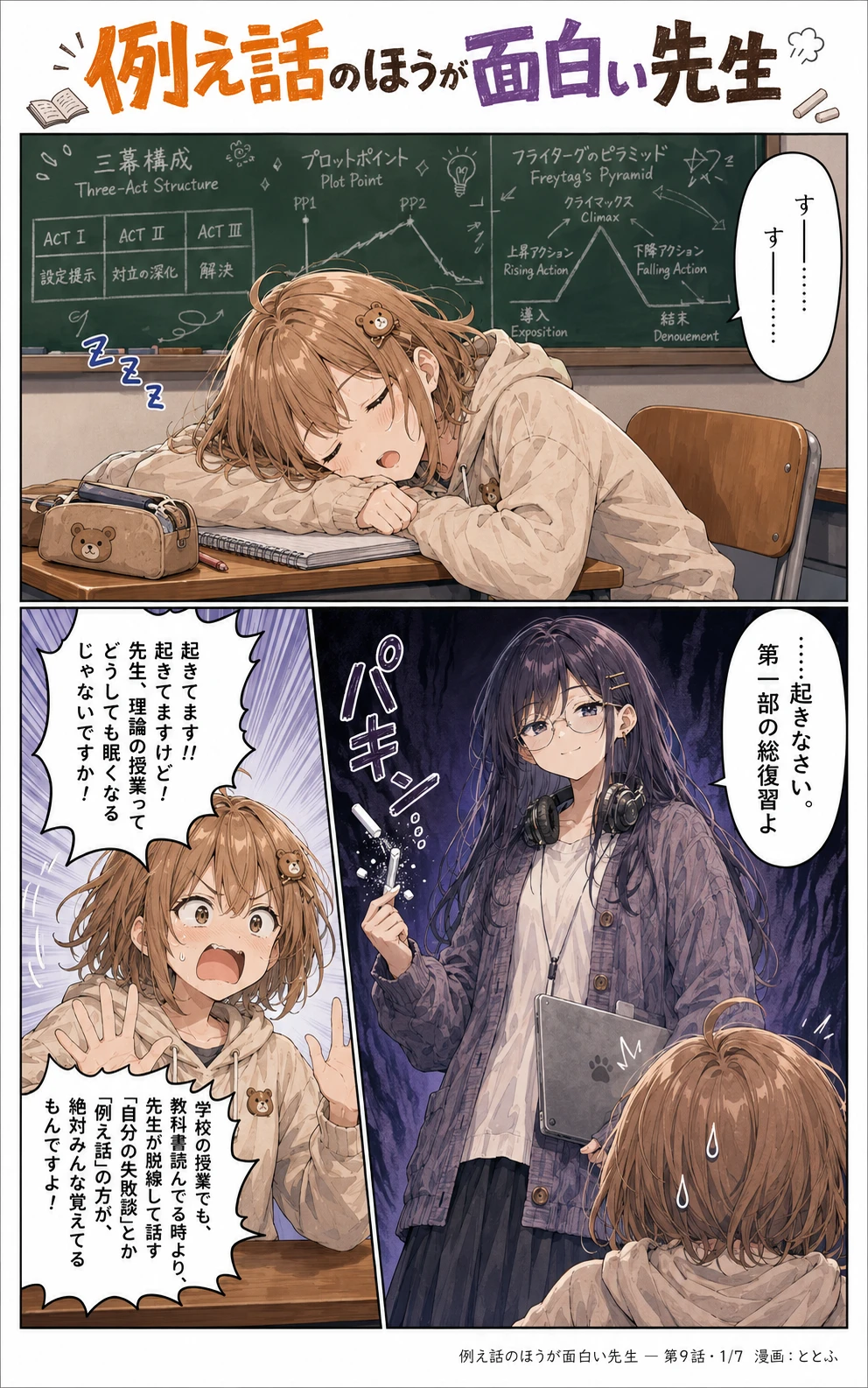 物語をつくる物語 第9話 ページ1/全7