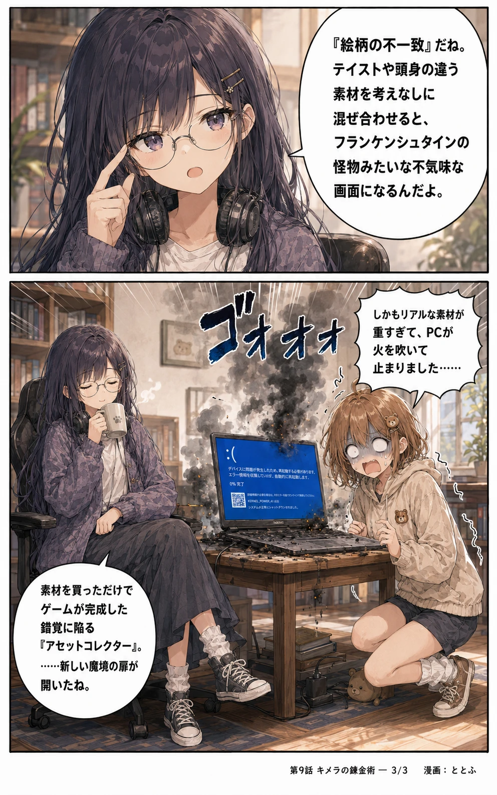 ゲーム制作の世界 第9話 ページ3/全3