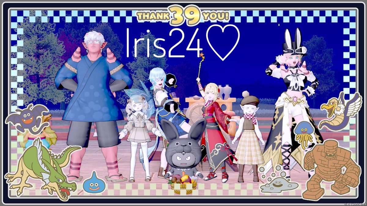 Iris24メンバーの秋イベント写真